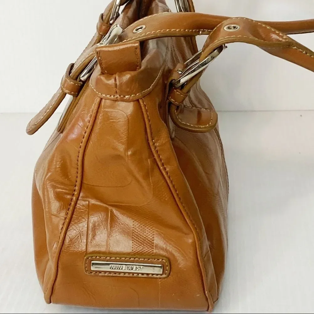 Nine West Brown Satchel